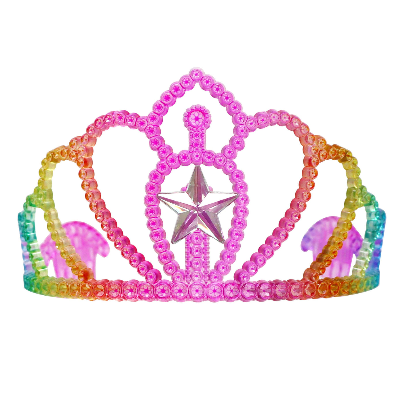 Pink Poppy - Rainbow Unicorn Star Crown