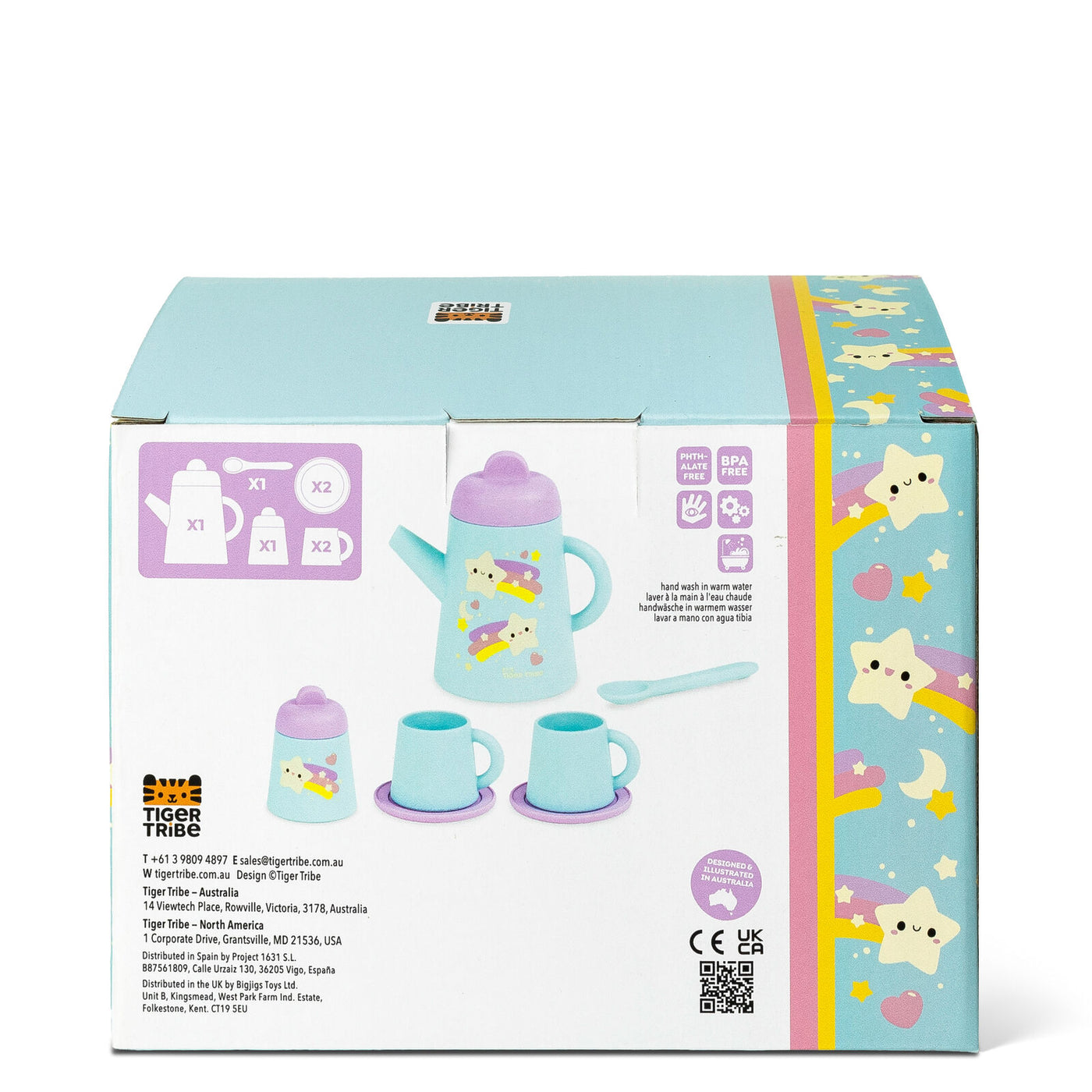 Tiger Tribe - Silicone Tea Set Starlight Party