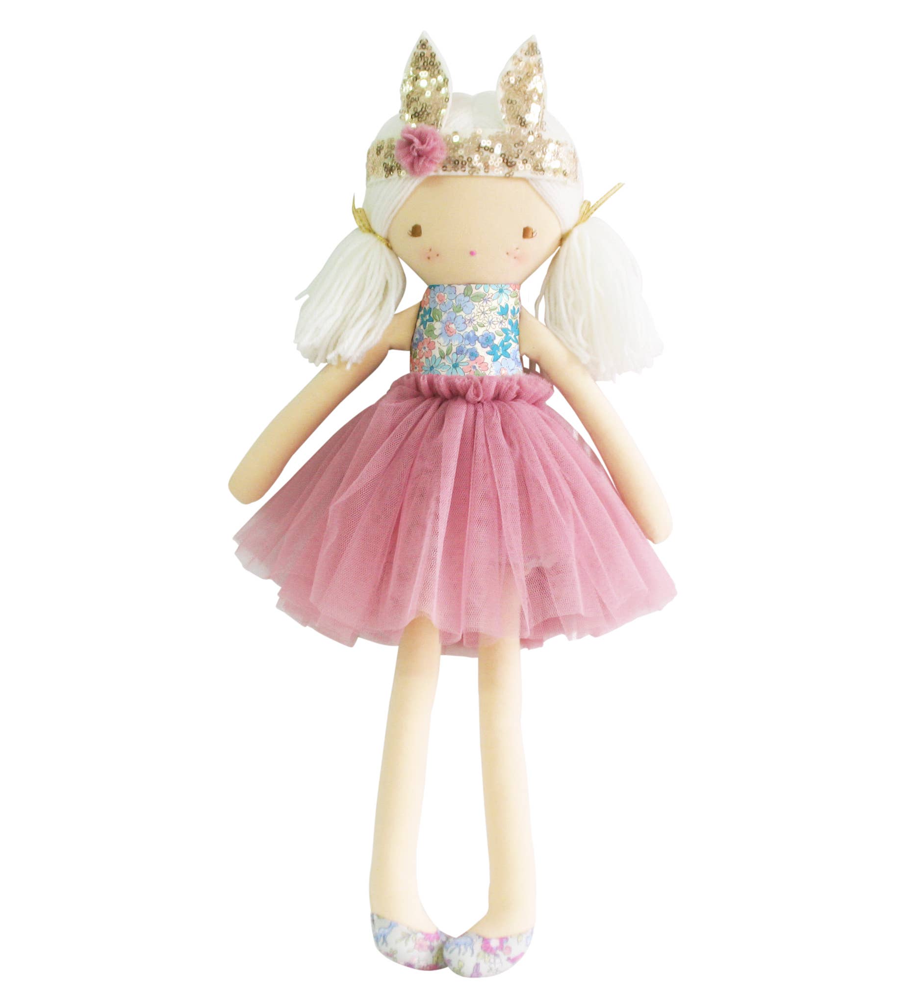 Alimrose - Sienna Bunny Crown Doll - Liberty Blue
