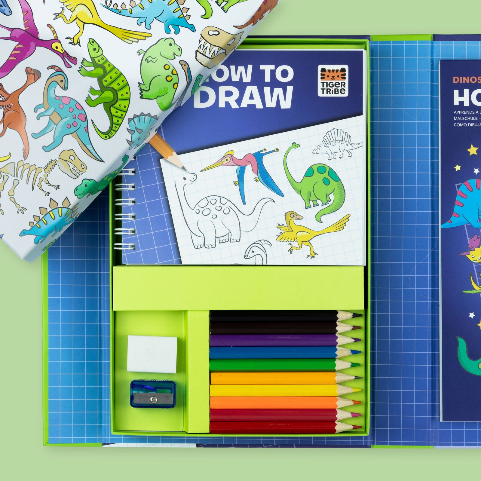 Tiger Tribe - How To Draw Dinosaurs