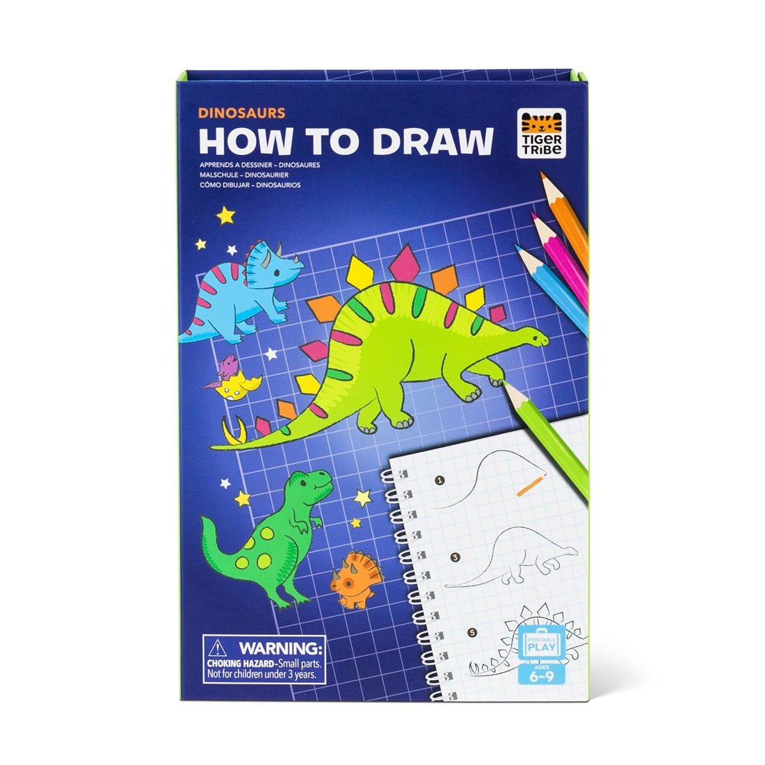 Tiger Tribe - How To Draw Dinosaurs