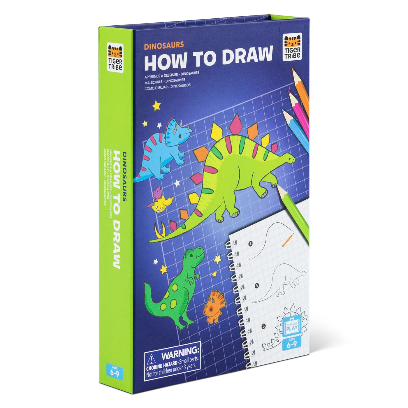 Tiger Tribe - How To Draw Dinosaurs