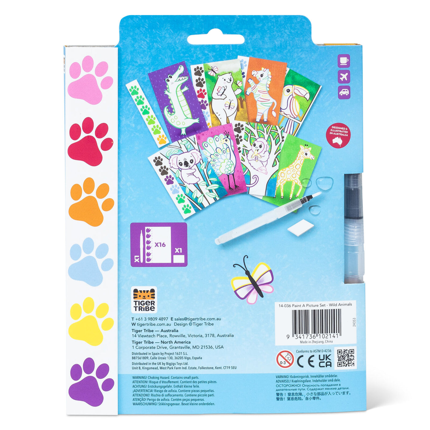 Tiger Tribe - Paint a Picture Wild Animals