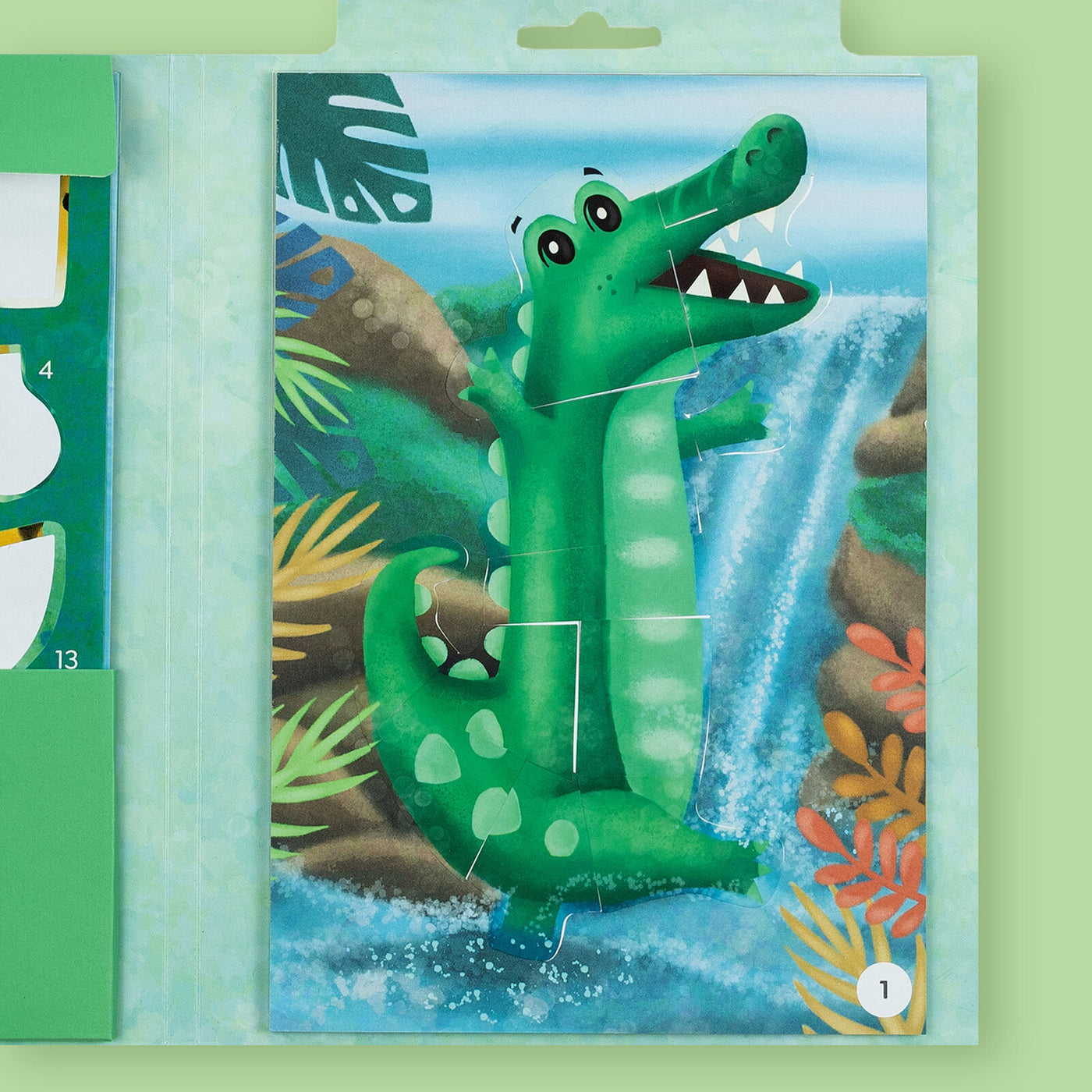 Tiger Tribe - Sticker By Numbers Animals