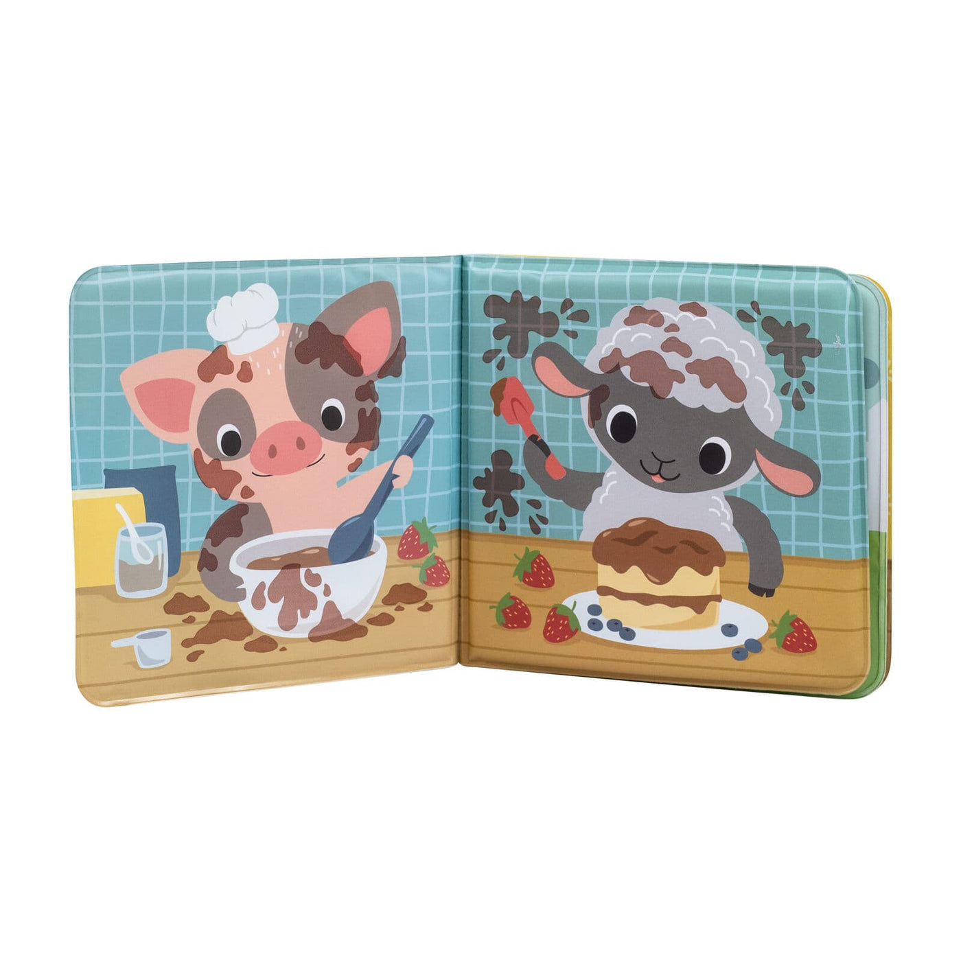 Tiger Tribe Bath Book Messy Farm