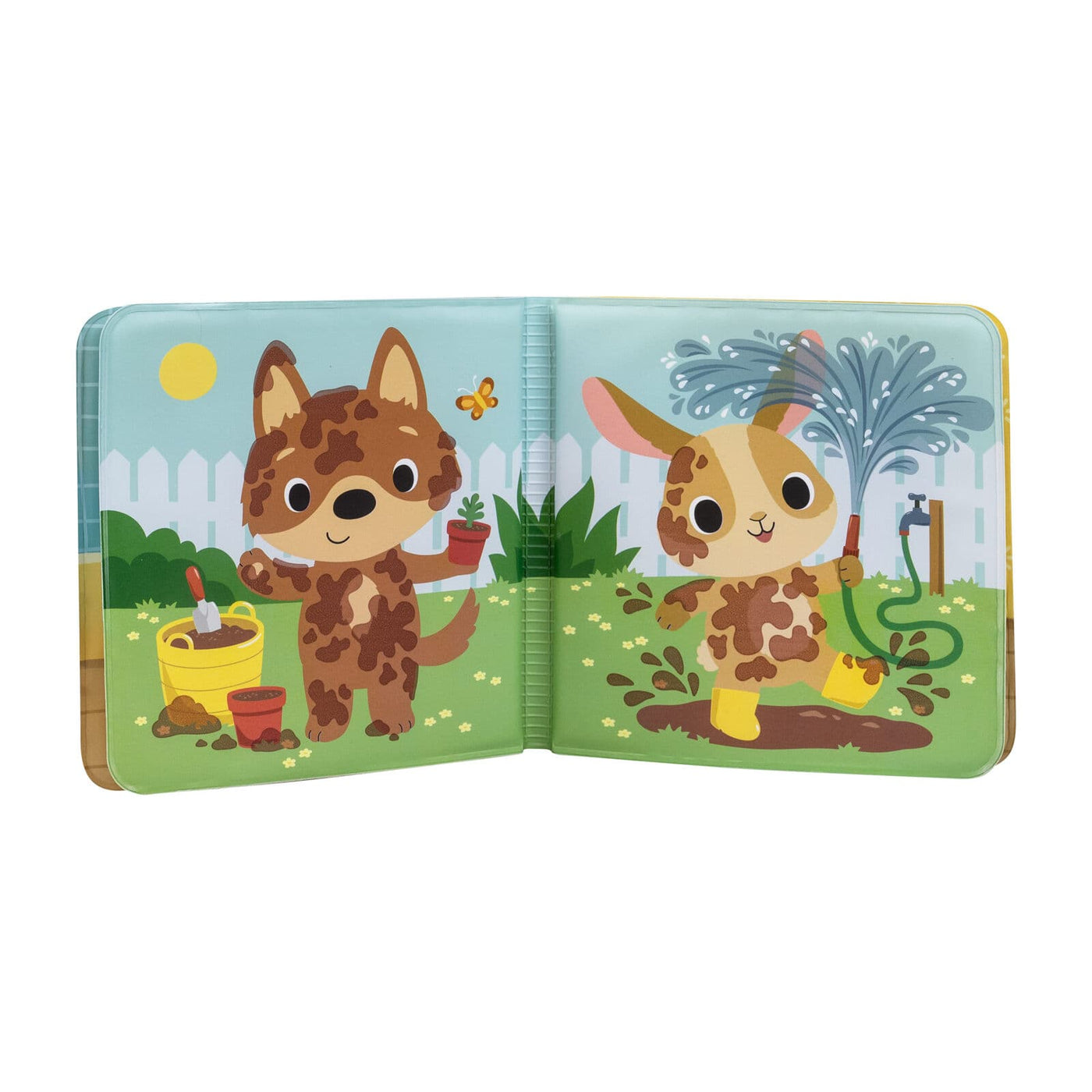 Tiger Tribe Bath Book Messy Farm