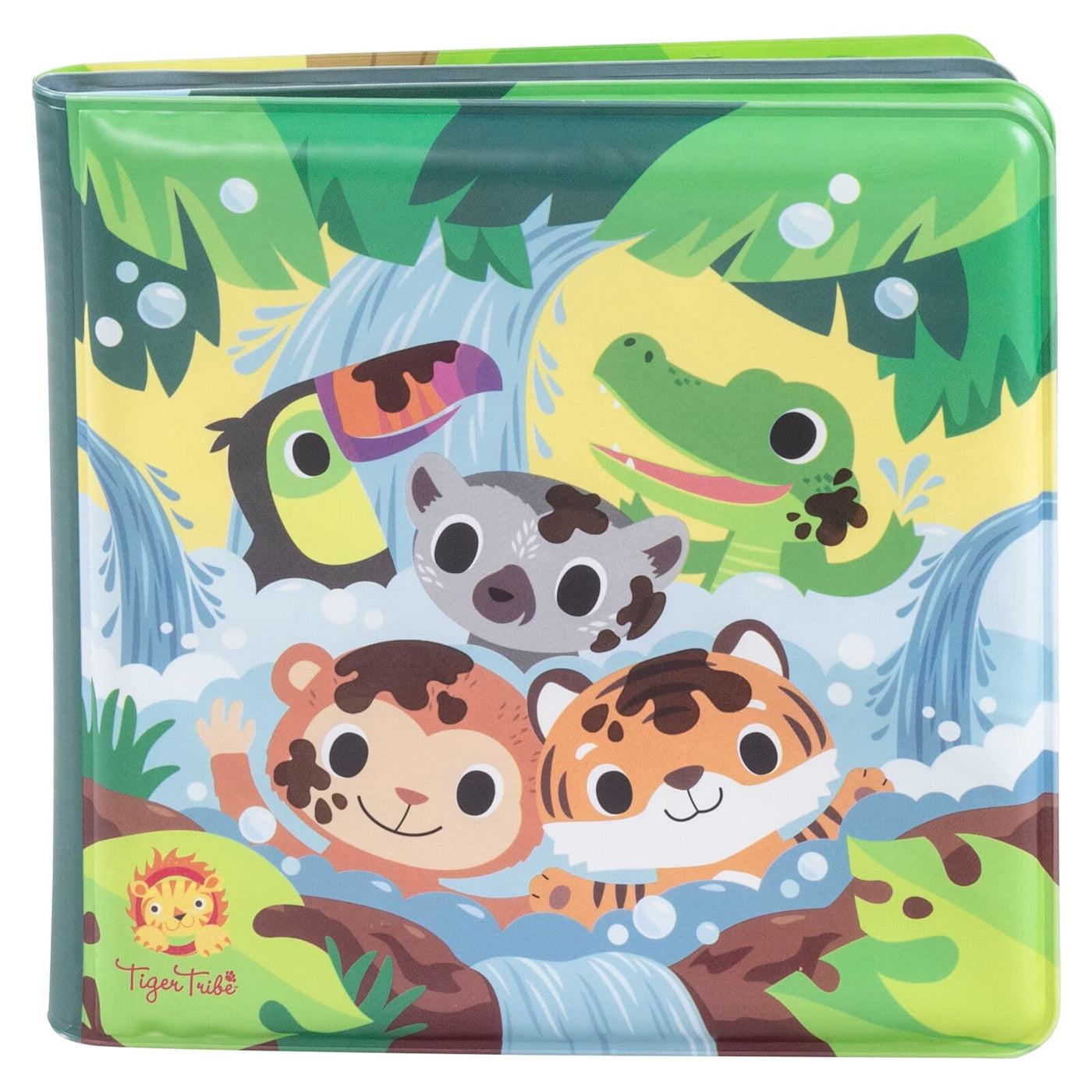 Tiger Tribe Bath Book Messy Jungle