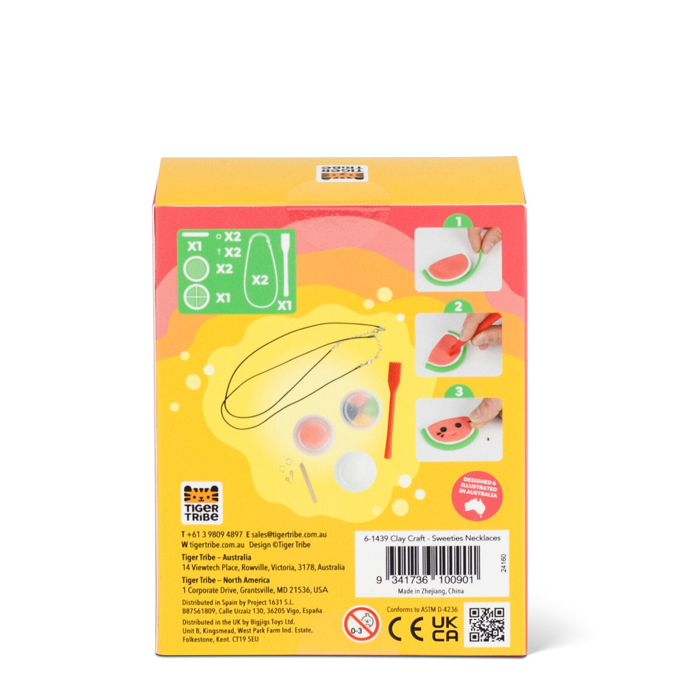 Tiger Tribe - Clay Craft Sweeties Necklaces