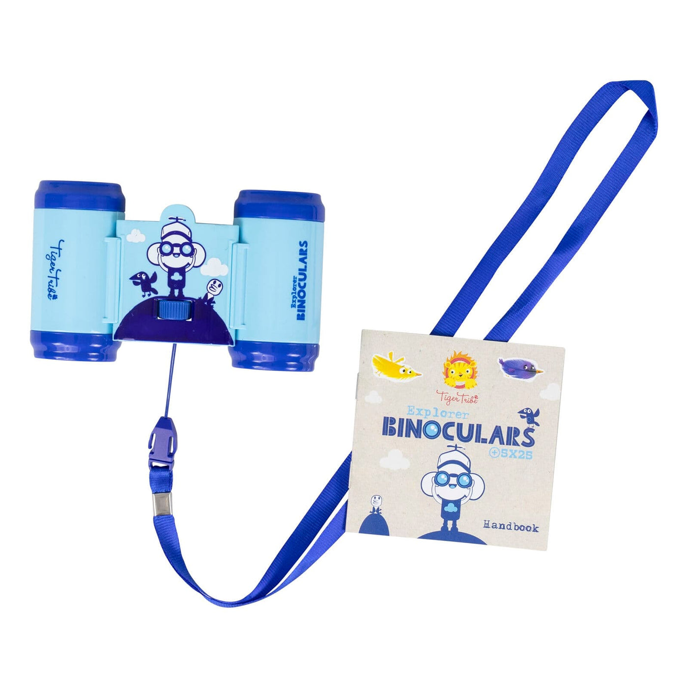 Tiger Tribe Explorer Binoculars and instructions