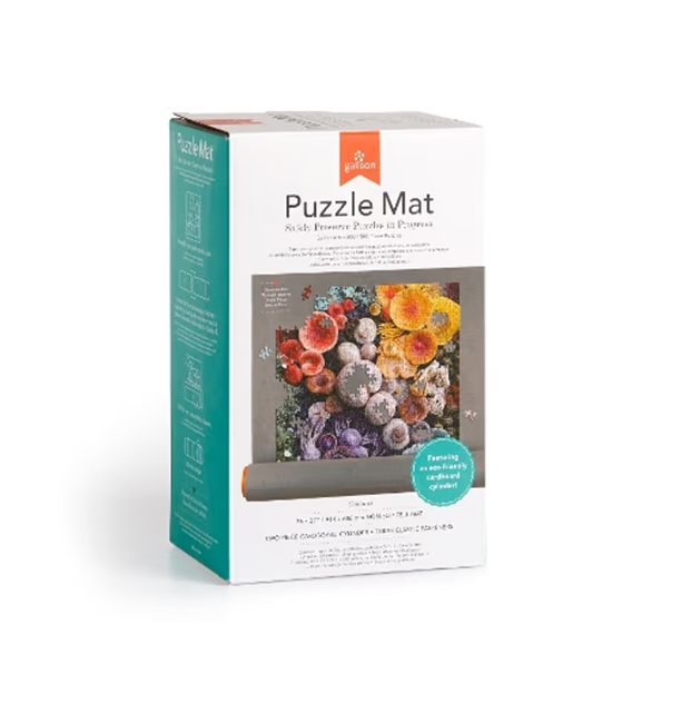 Galison - Roll-Up Puzzle Mat for 1500 Piece Puzzles