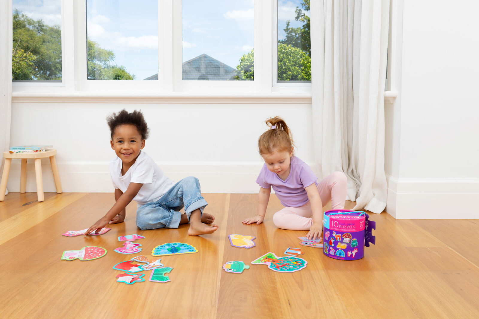 Crocodile Creek - Let’s Begin Puzzle 2 Pc Unicorn