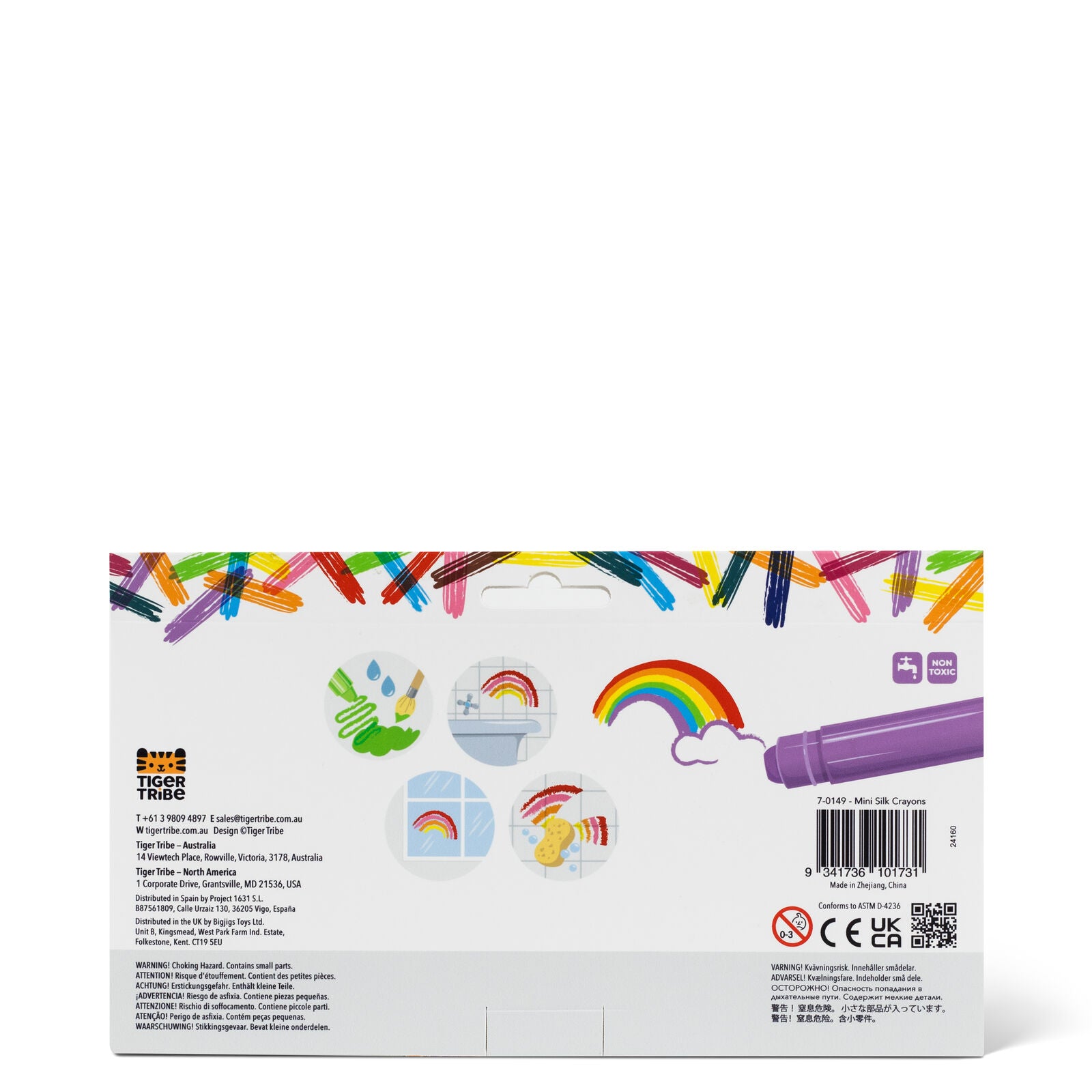 Tiger Tribe - Mini Silk Crayons