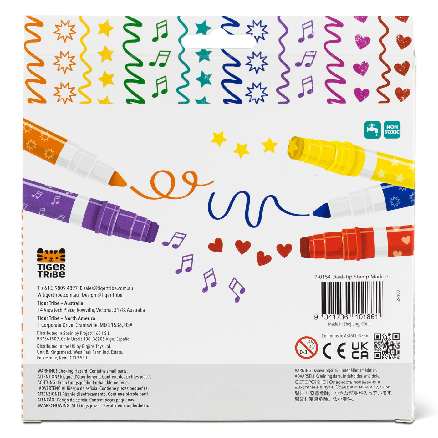 Tiger Tribe - Dual Tip Stamp Markers