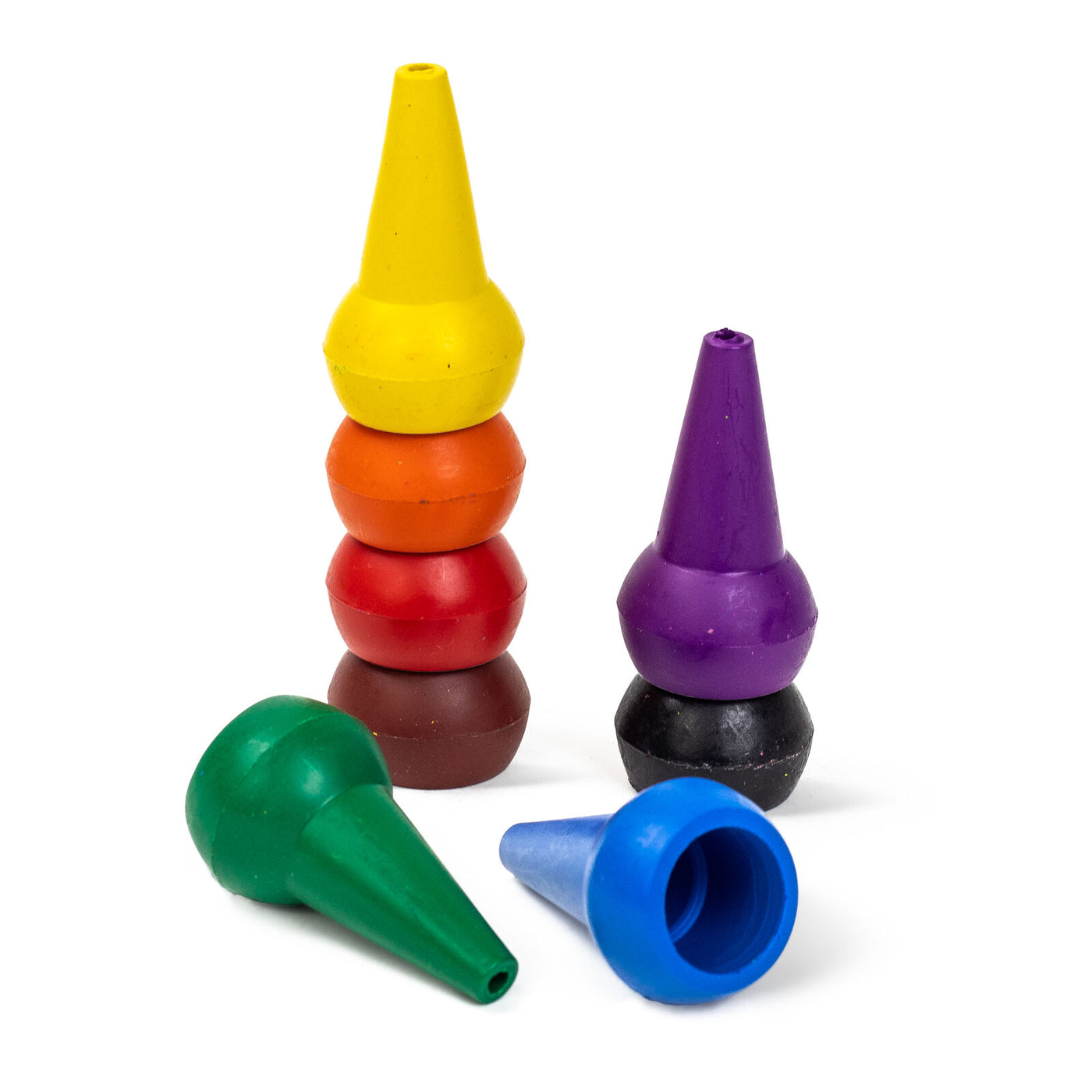 Tiger Tribe - Stackable Crayons Retro Rainbow