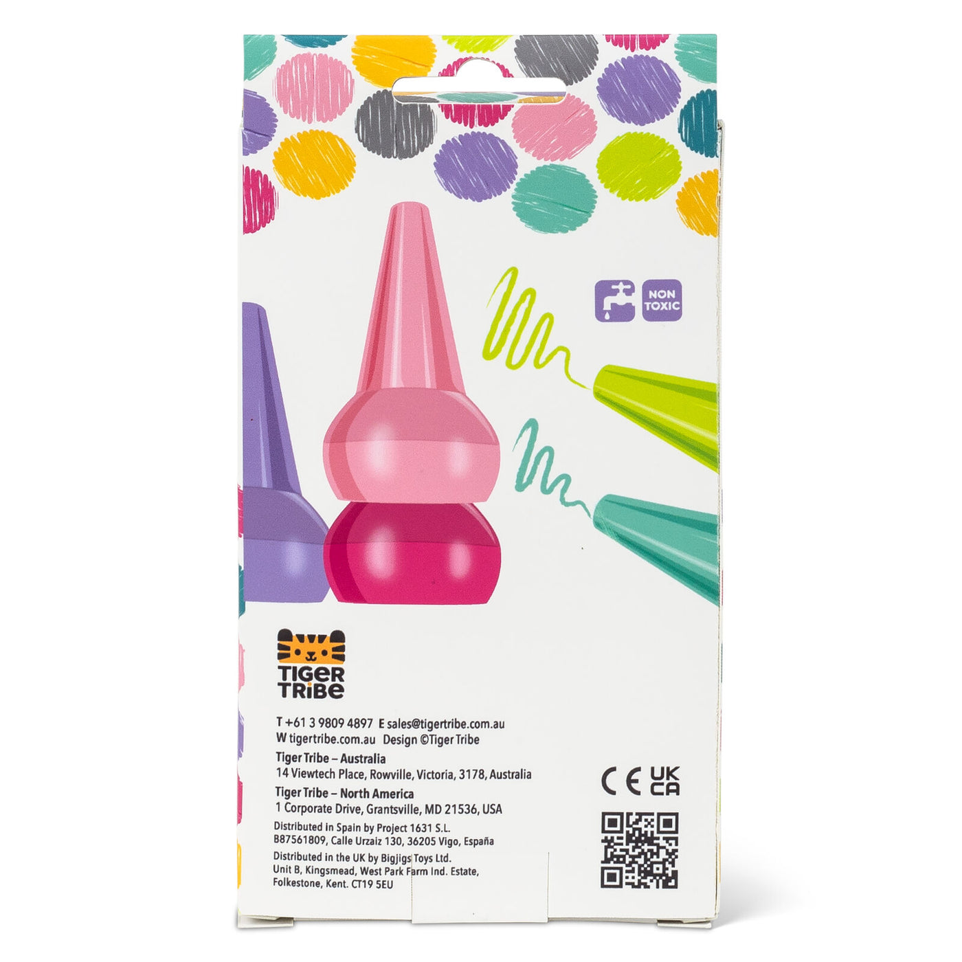 Tiger Tribe - Stackable Crayons Candy Colours