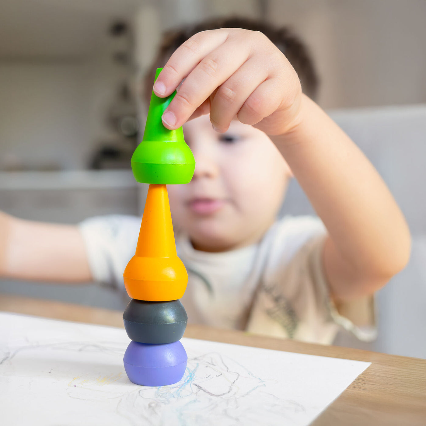 Tiger Tribe - Stackable Crayons Candy Colours