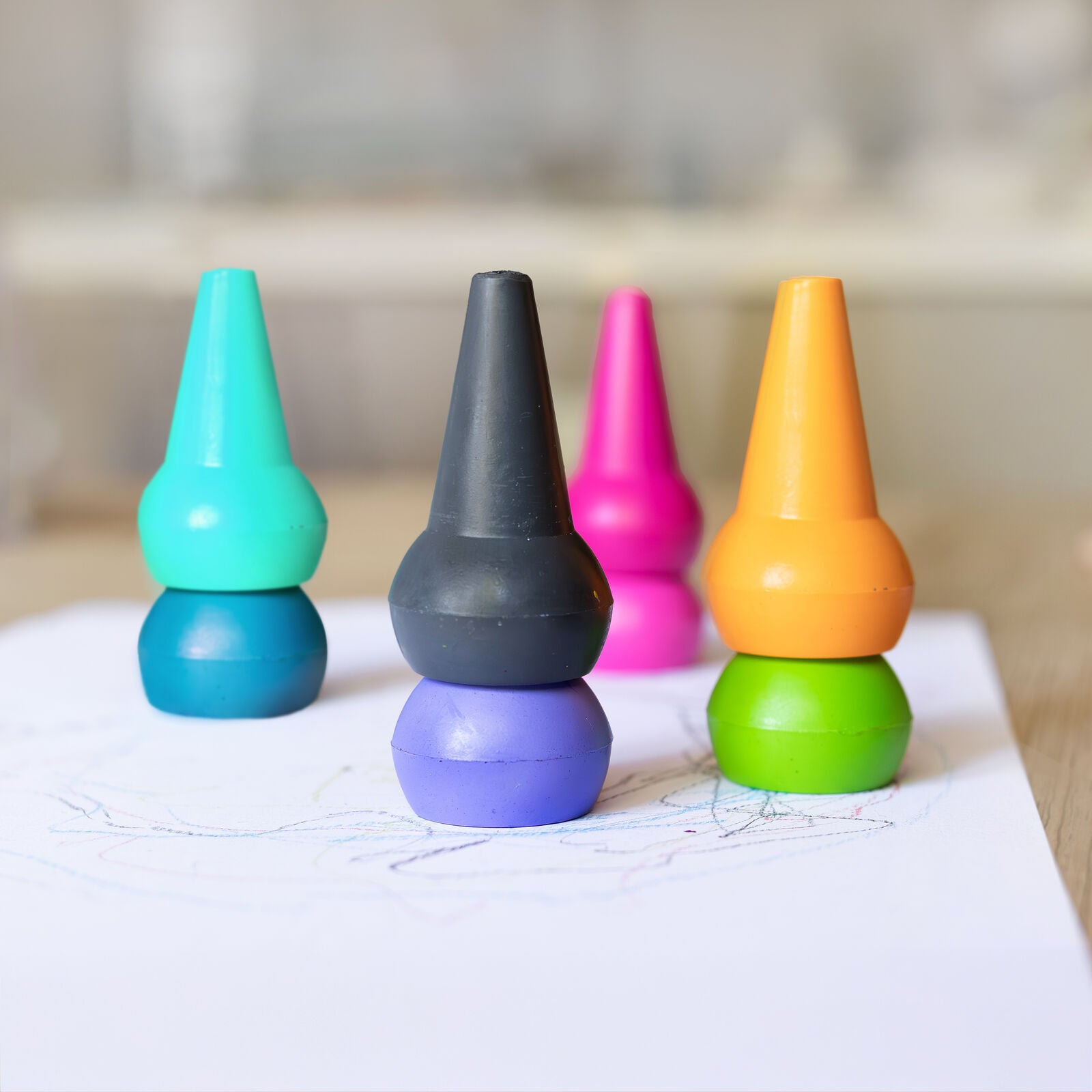 Tiger Tribe - Stackable Crayons Candy Colours