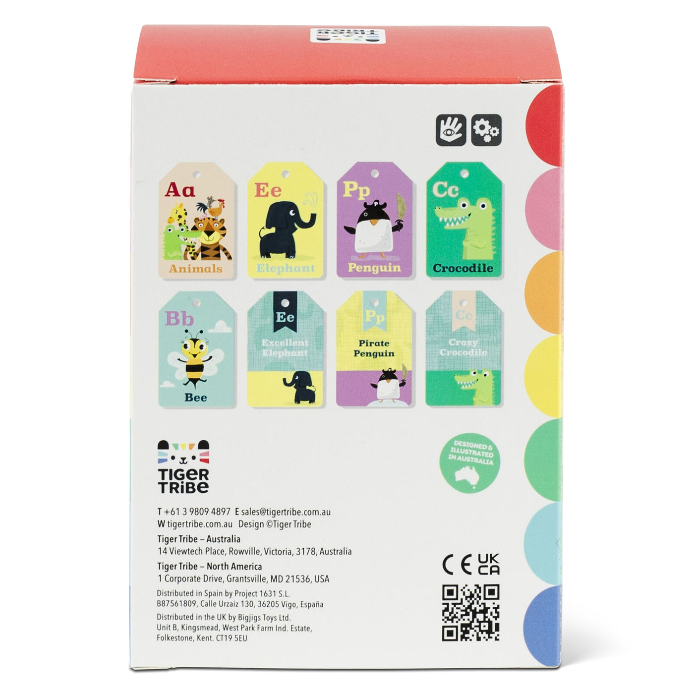 Tiger Tribe - Flash Cards Animal ABC