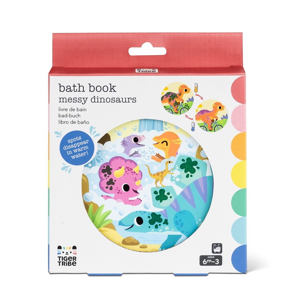 Tiger Tribe - Bath Book - Messy Dinosaurs