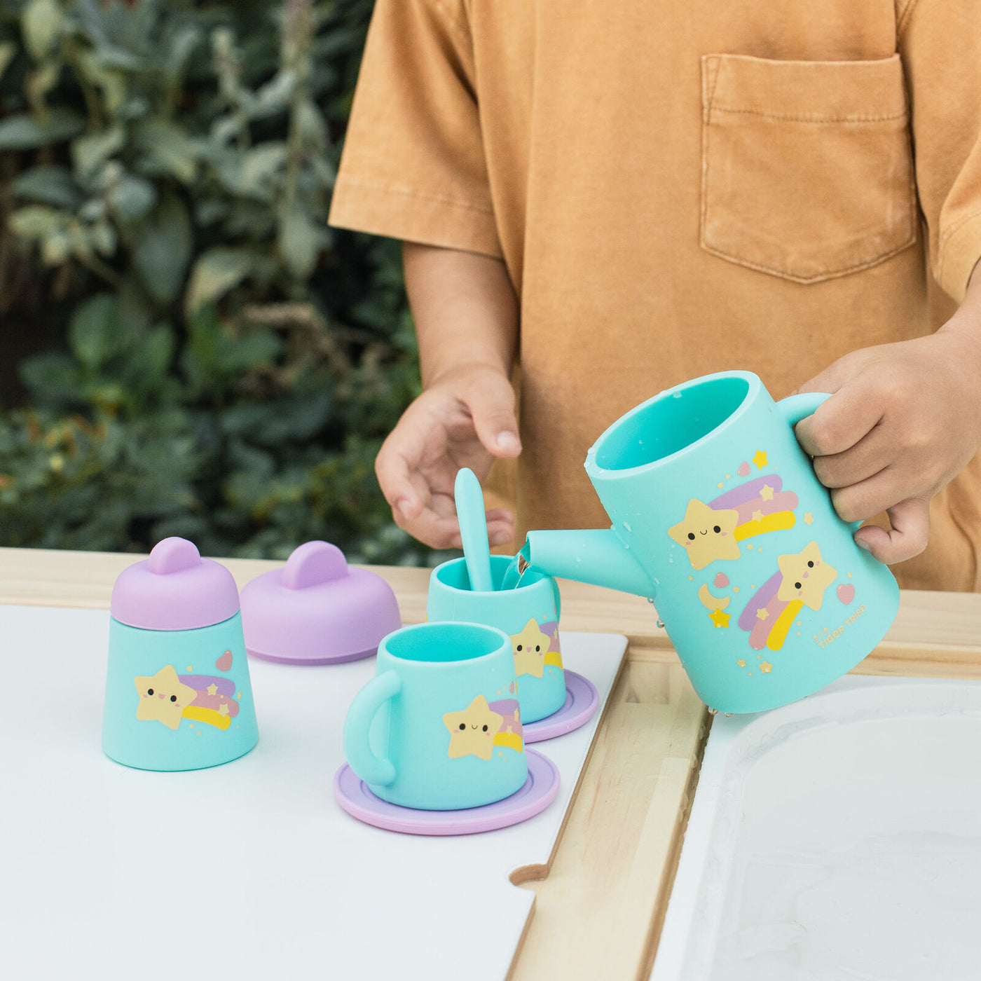 Tiger Tribe - Silicone Tea Set Starlight Party