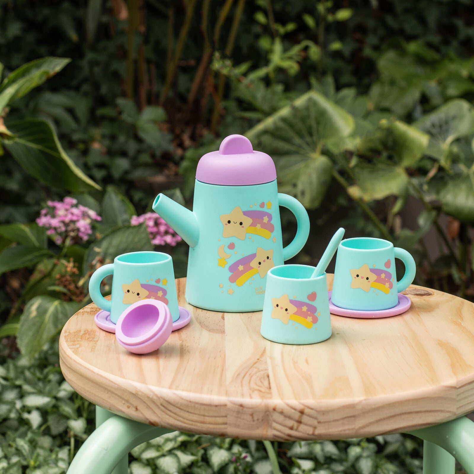 Tiger Tribe - Silicone Tea Set Starlight Party
