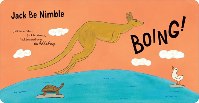 The Little Book of Australian Nursery Rhymes - by Frané Lessac