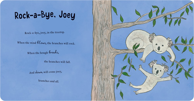 The Little Book of Australian Nursery Rhymes - by Frané Lessac