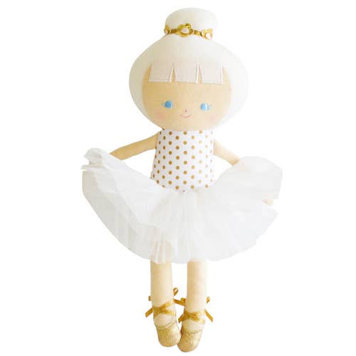 Alimrose - Baby Ballerina 25cm Doll Gold Spot