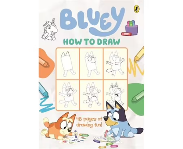Bluey - How To Draw Book