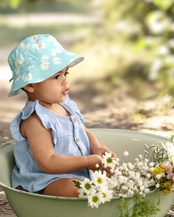 Toshi - Sunhat Spell Daisy Teal
