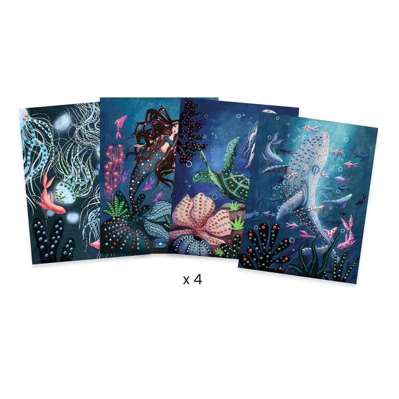 Djeco - Ocean Depths 3D Painting Set