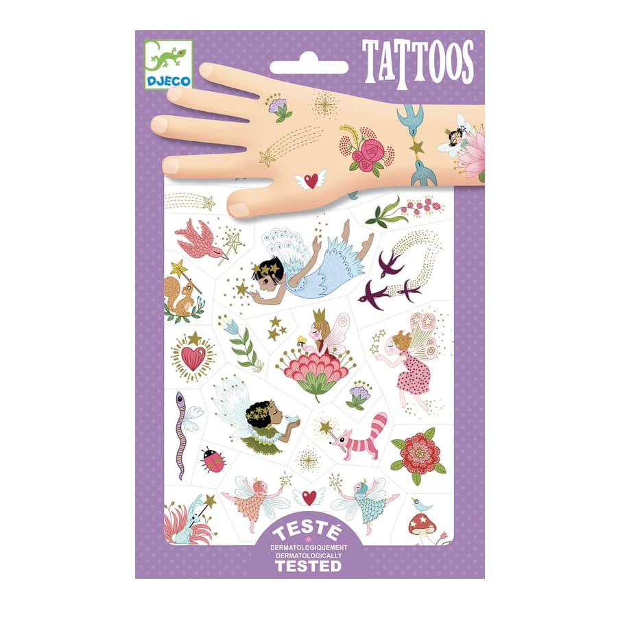 Djeco Tattoos Fairy Friends