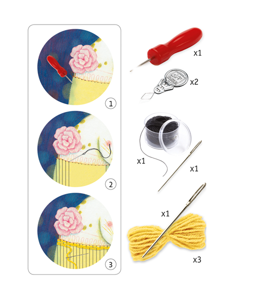 Djeco - Woolly Jumper Weaving Kit