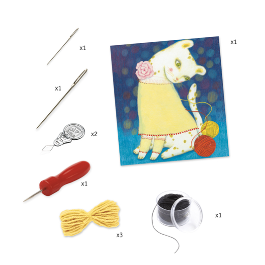 Djeco - Woolly Jumper Weaving Kit