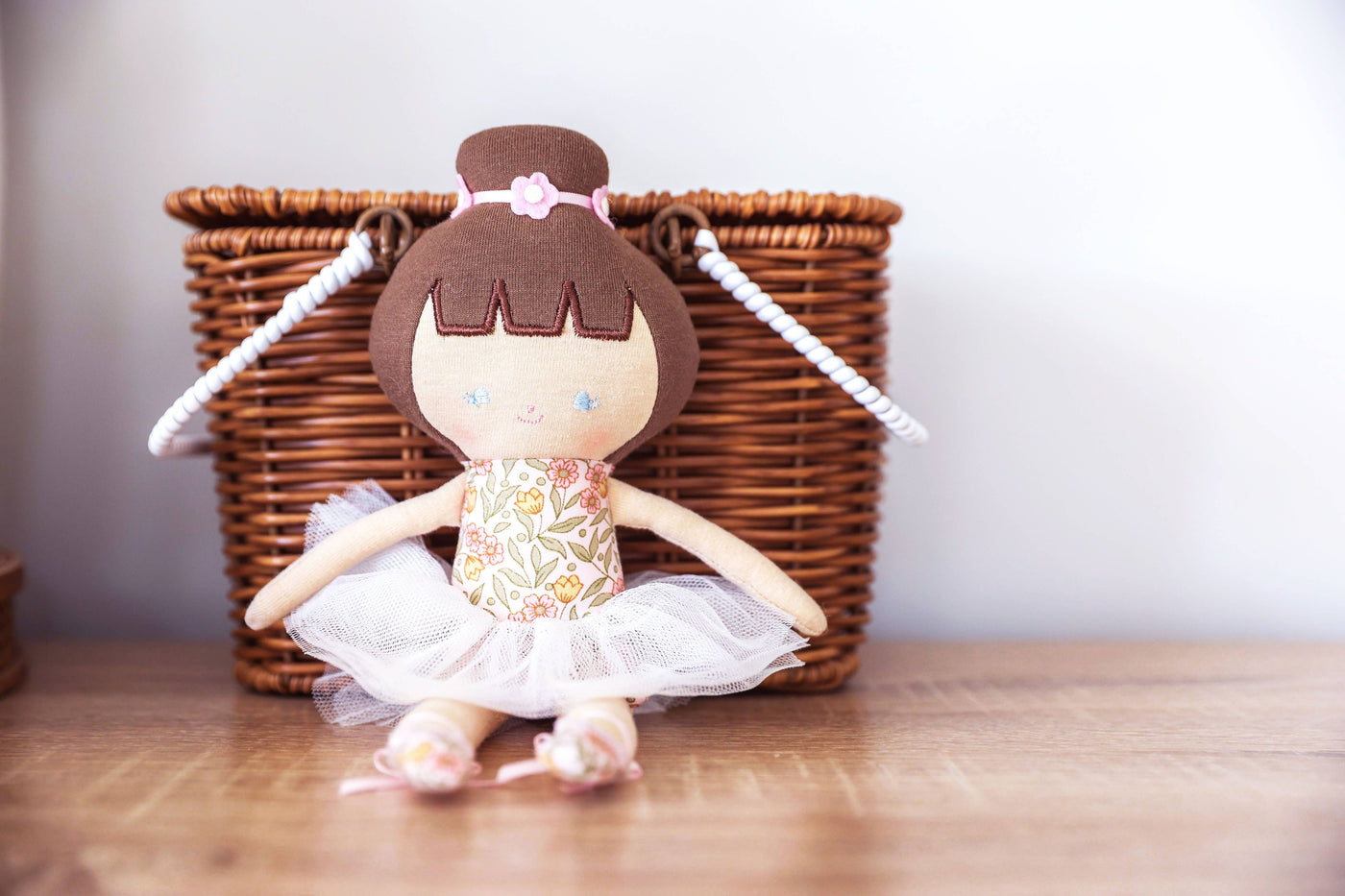Alimrose - Baby Ballerina Doll 25cm Blossom Lily Pink