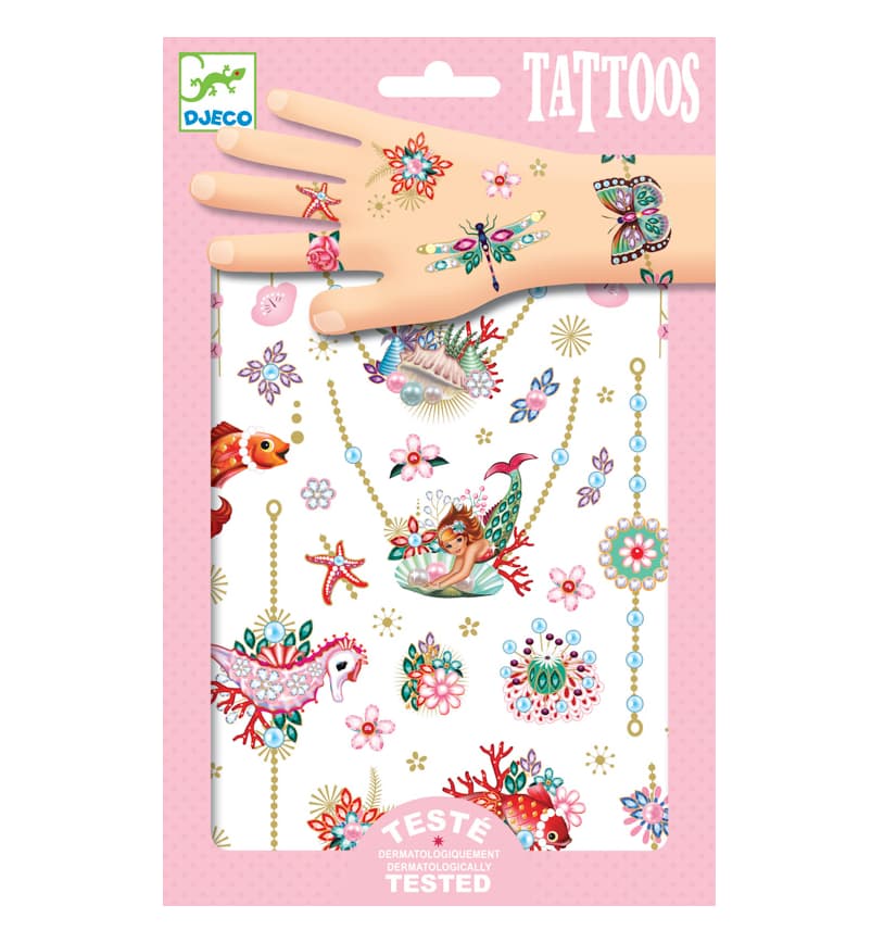 Djeco Tattoos Fionas Jewels