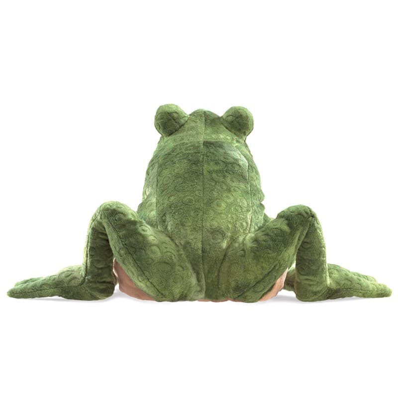 Folkmanis Green Toad Puppet