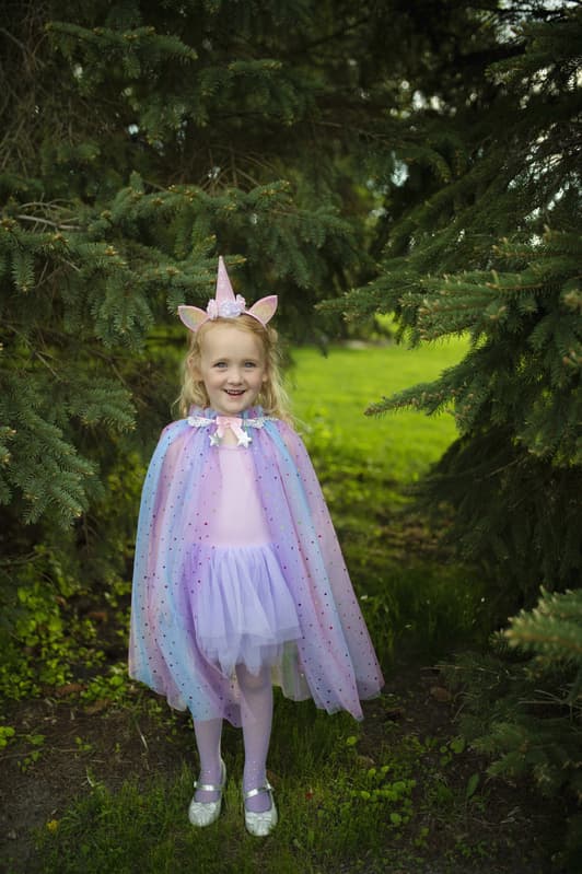 Great Pretenders Rainbow Unicorn Cape and Headband