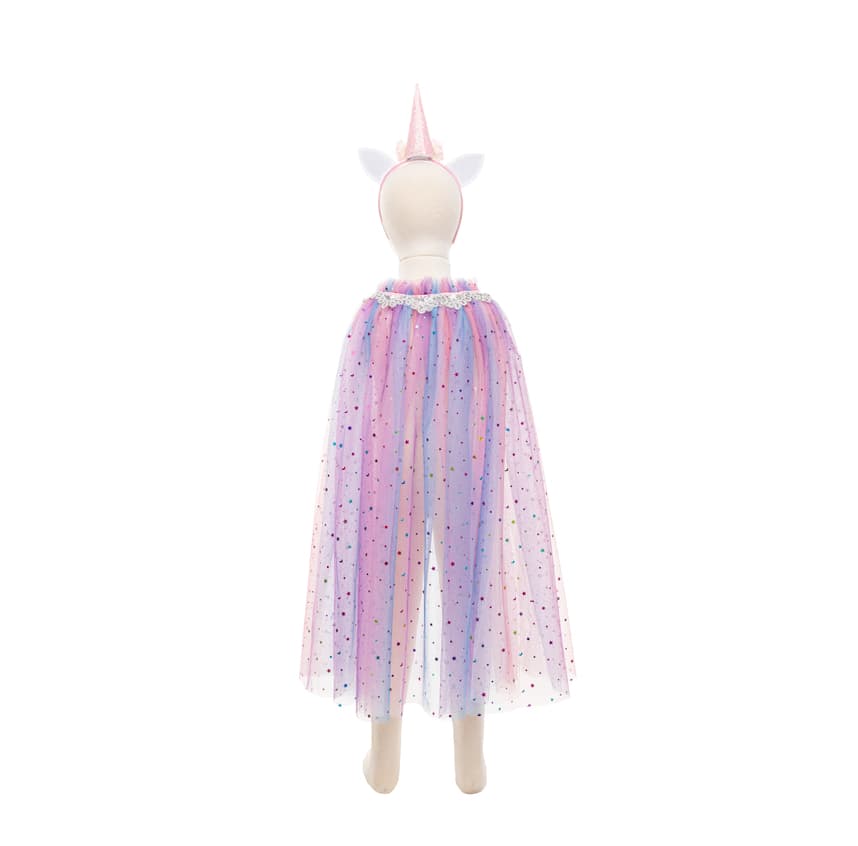 Great Pretenders Rainbow Unicorn Cape and Headband