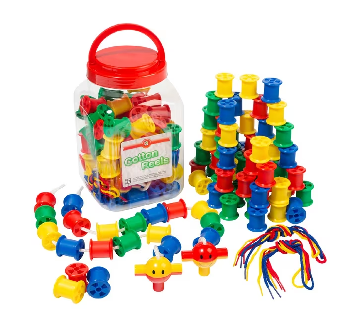 Cotton Reels Jar of 80