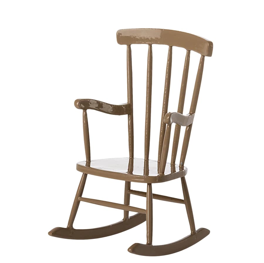 Maileg Light Brown Rocking Chair for Mouse