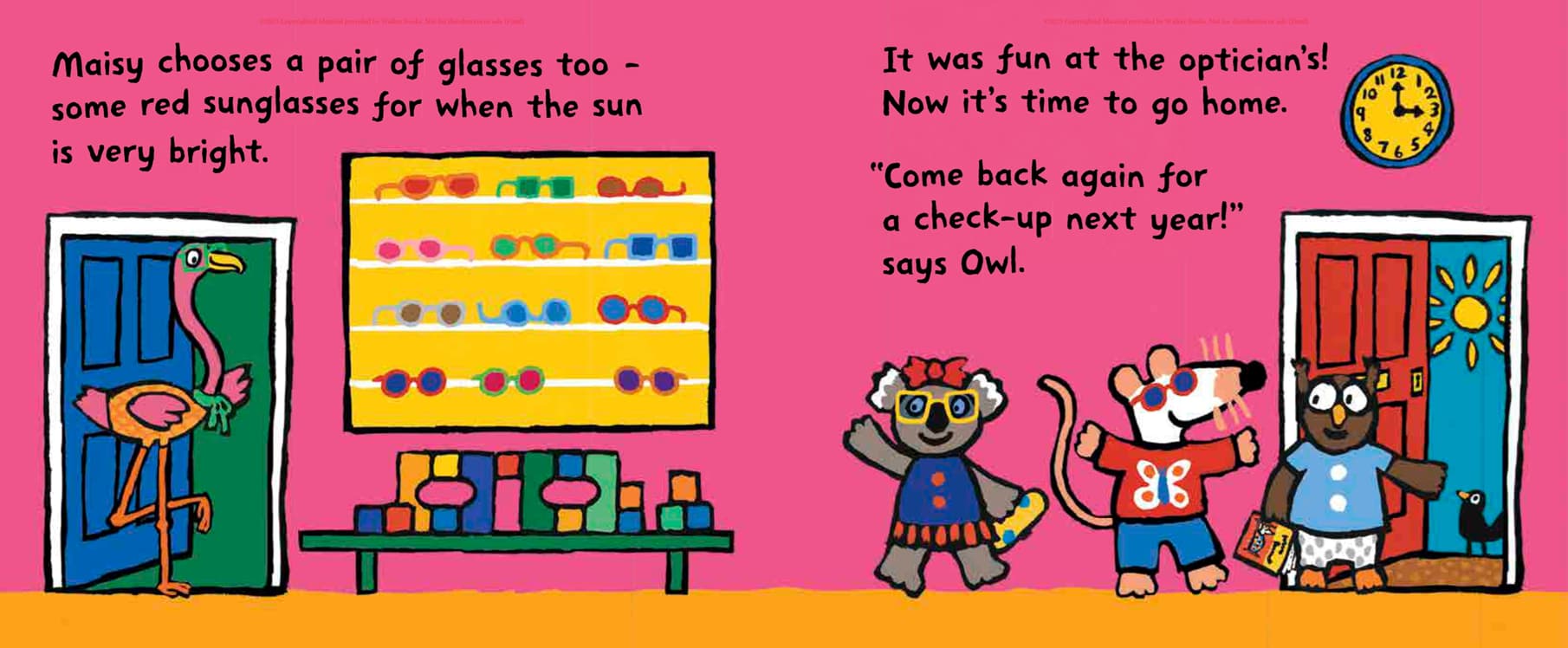 Maisy Goes For an Eye Test - Lucy Cousins