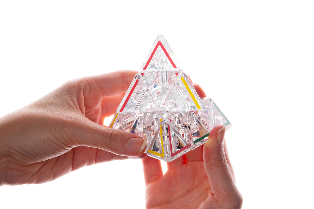 Mefferts Pyraminx Crystal
