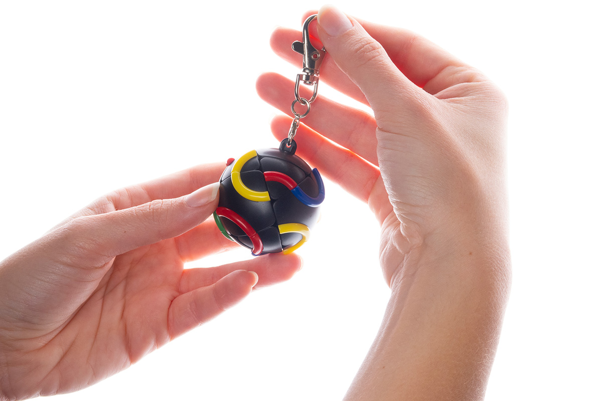 Mefferts Mini Creative Ball Keychain