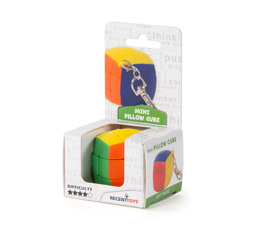 Mefferts Mini Cube Pillow Keychain