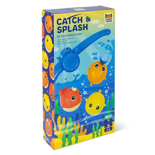 Tiger Tribe - Catch & Splash - Bath Fishing Game