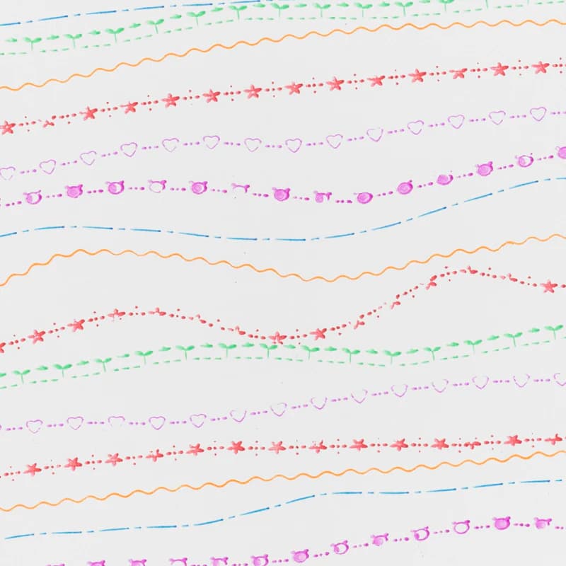 Tiger Tribe - Roller Pattern Pens