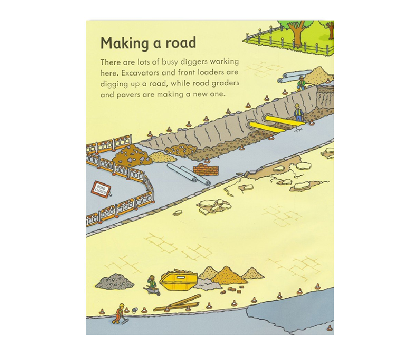 Usborne - First Sticker Book Diggers