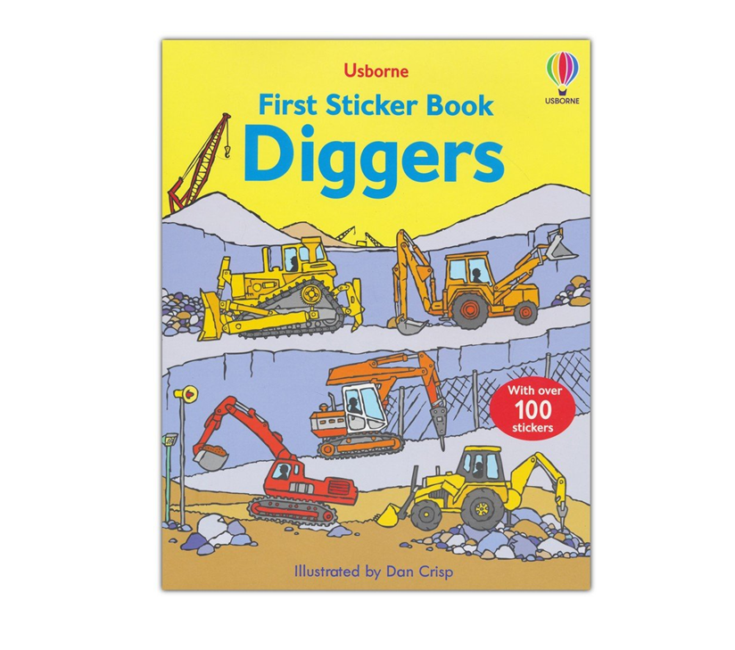 Usborne - First Sticker Book Diggers