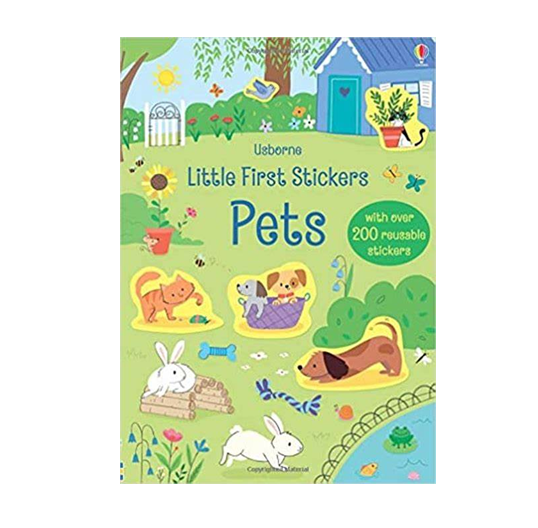 Usborne - Little First Stickers Pets